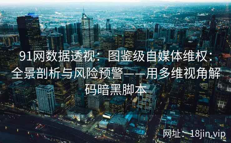 91网数据透视：图鉴级自媒体维权：全景剖析与风险预警——用多维视角解码暗黑脚本