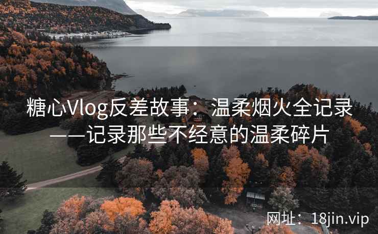 糖心Vlog反差故事：温柔烟火全记录——记录那些不经意的温柔碎片  第2张