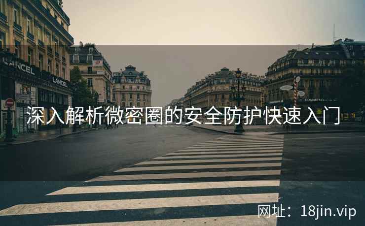 深入解析微密圈的安全防护快速入门