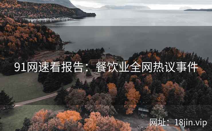 91网速看报告：餐饮业全网热议事件