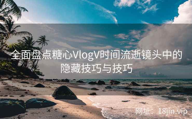 全面盘点糖心VlogV时间流逝镜头中的隐藏技巧与技巧